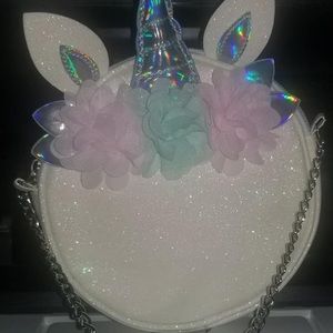 Child’s unicorn purse